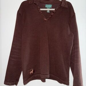 Ralph Lauren Women's Brown Sweater